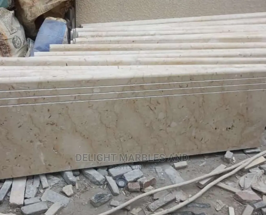 Italian Marble and Granite Staircase