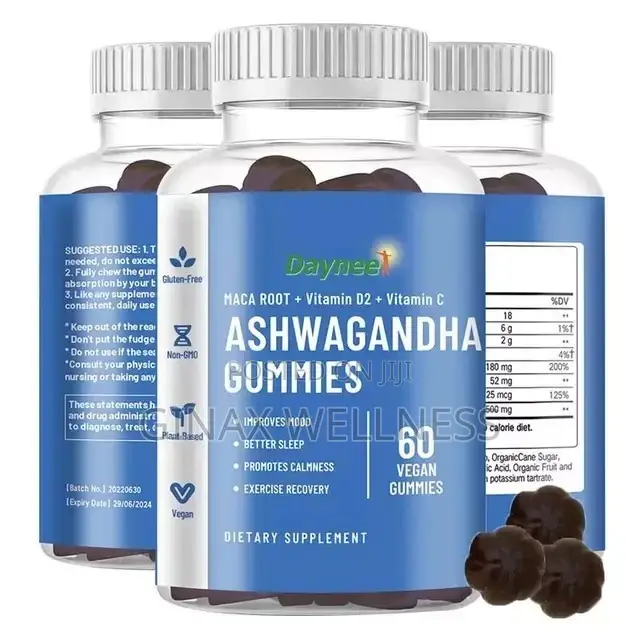 Ashwagandha Gummies | Dietary Supplement for Stress Energy