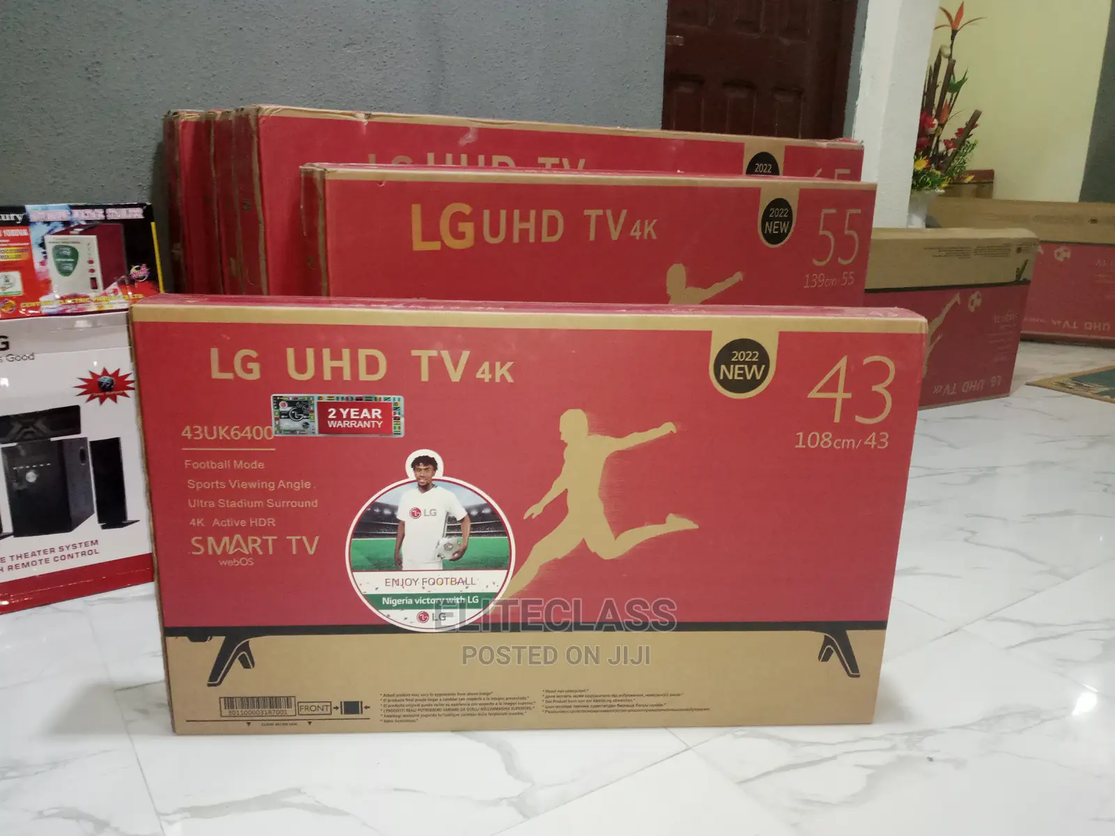 Brand New LG 43" Inches Smart TV With Youtube and Netflix