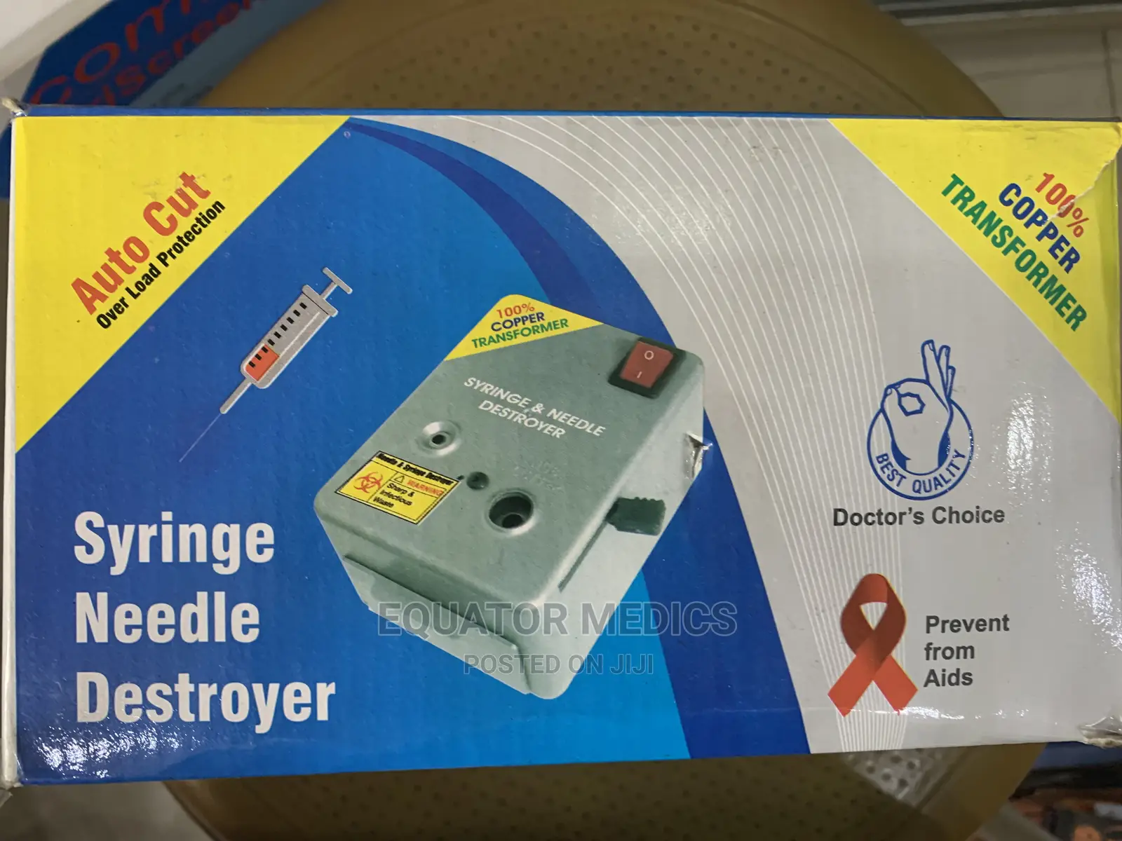 Syringe Needle Destroyer