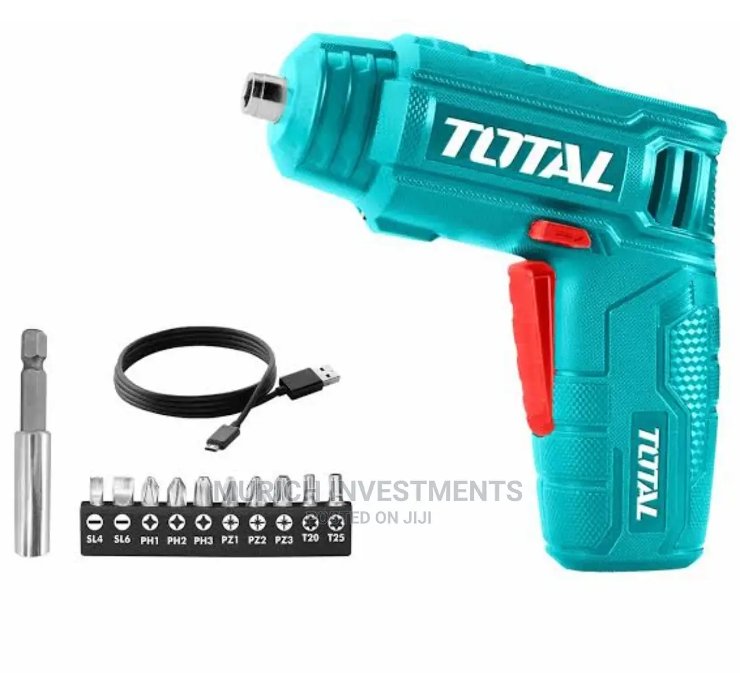 Mini Li-Ion Cordless Screwdriver Total Tsdli0402