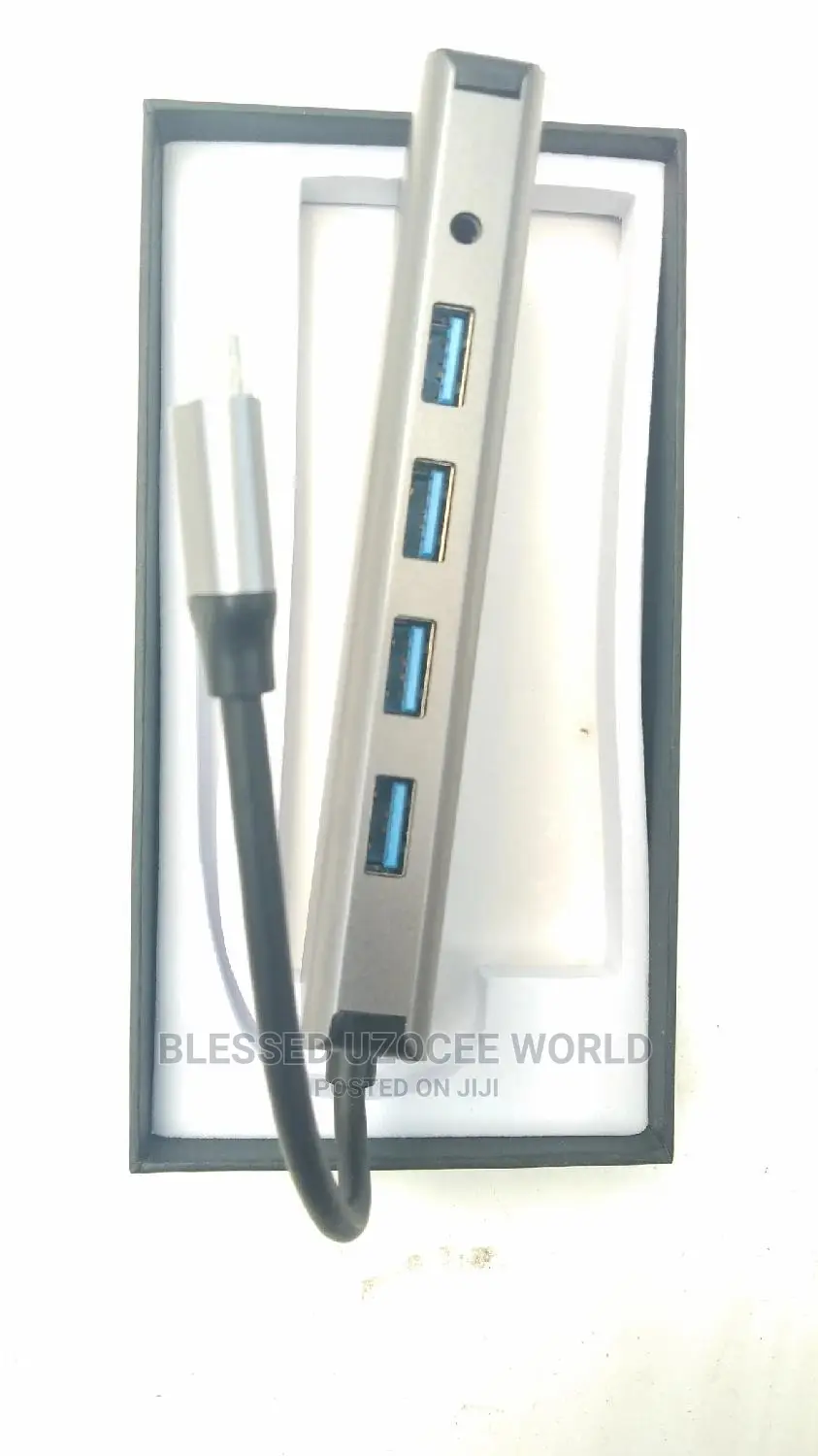 12 in 1 USB C/Type C to 2 Hdmi+4 Usb+Vga+Lan+Sd+Tf Converter