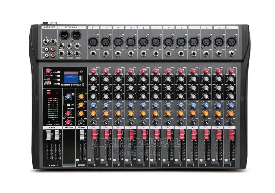 Yamaha Ct-120s, 12 Channels Mixer With Bluetooth and USB