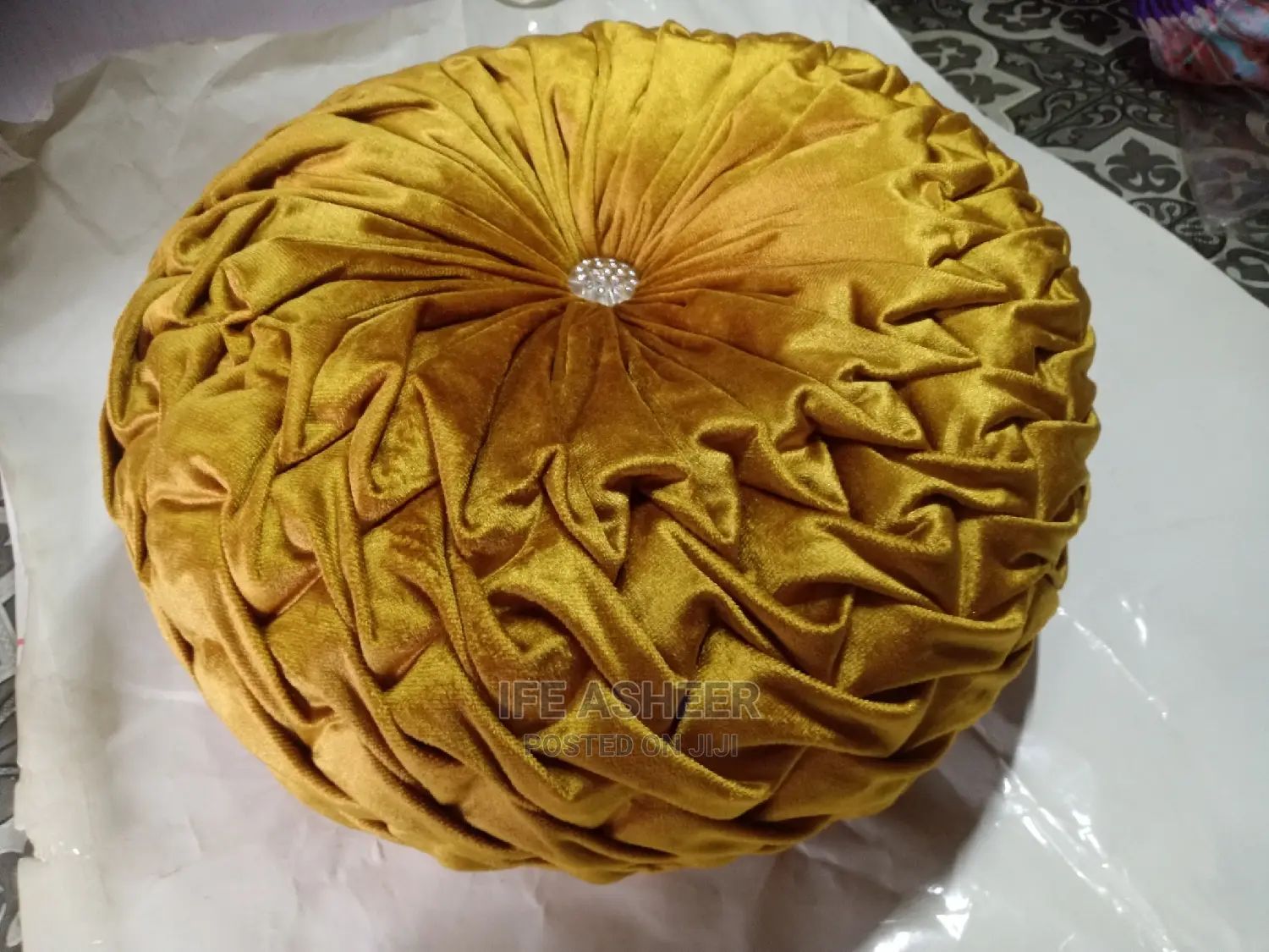 Exotic and Beautiful Throw Pillow - Yellow