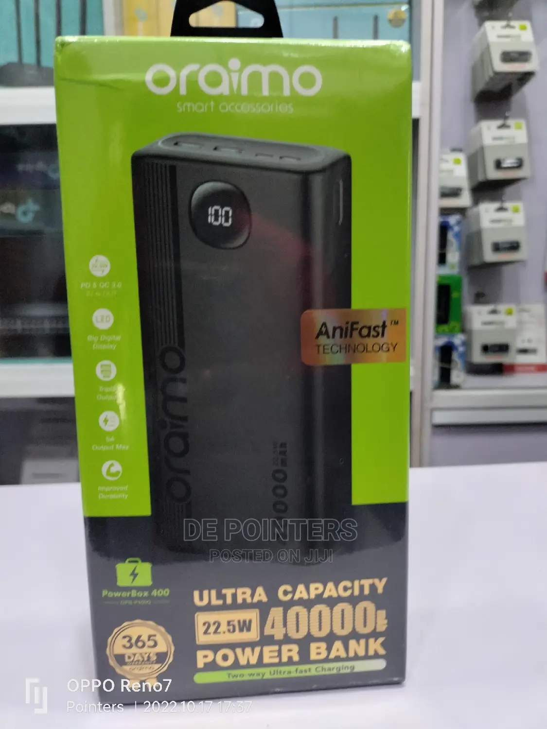 40000 Oraimo Power Bank