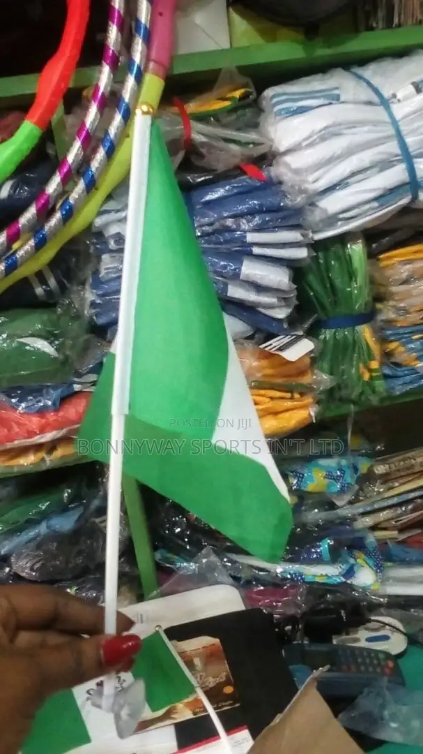 Nigeria Hand Flags