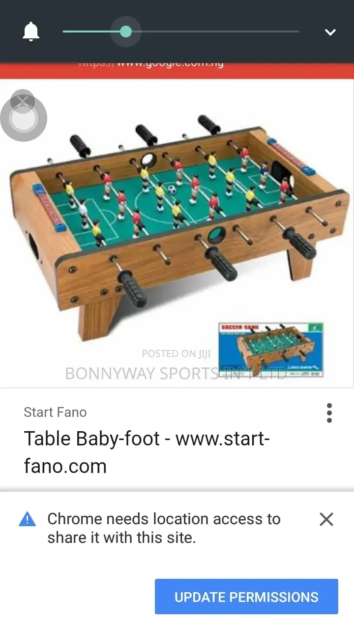 Chilldren Table Soccer Board