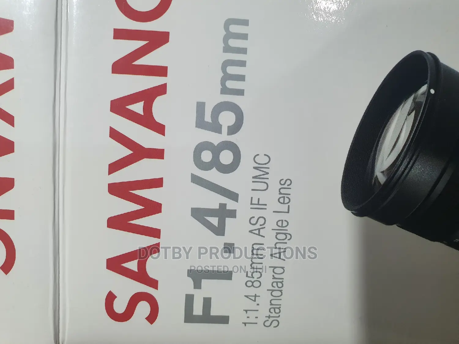 Samyang (Rokinon) 85mm F1.4 as if Umc Lens Sony E Mount