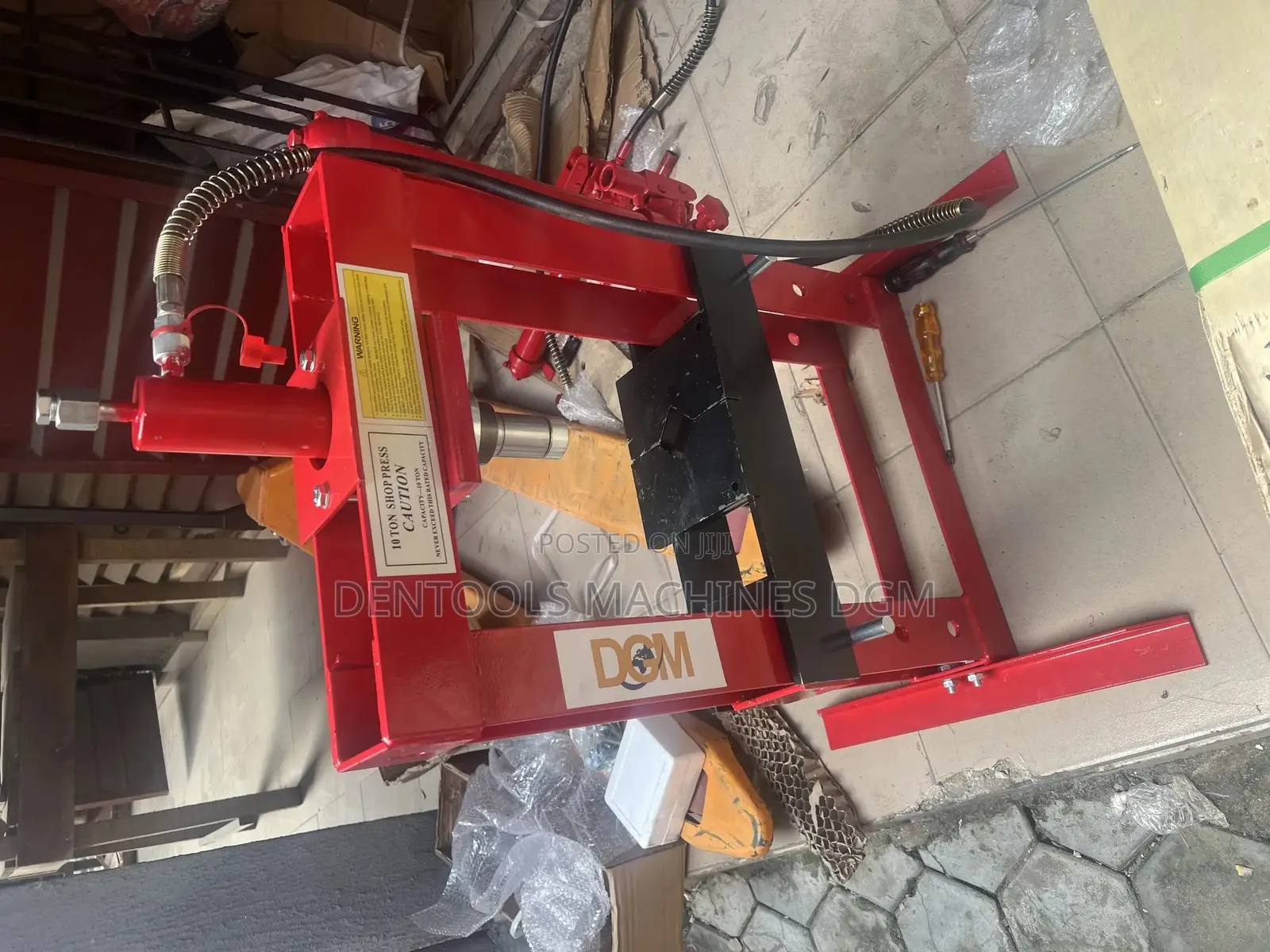 10-Ton Hydraulic Shop Press