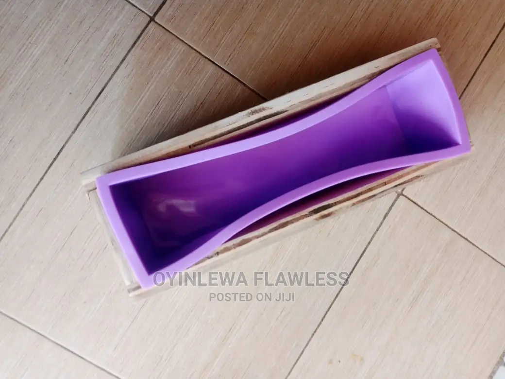 Rectangular Wooden With Silicon Soap Molds