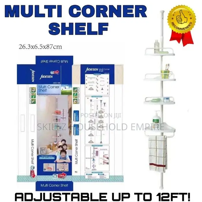 4-Tier Cornershelf Organizer