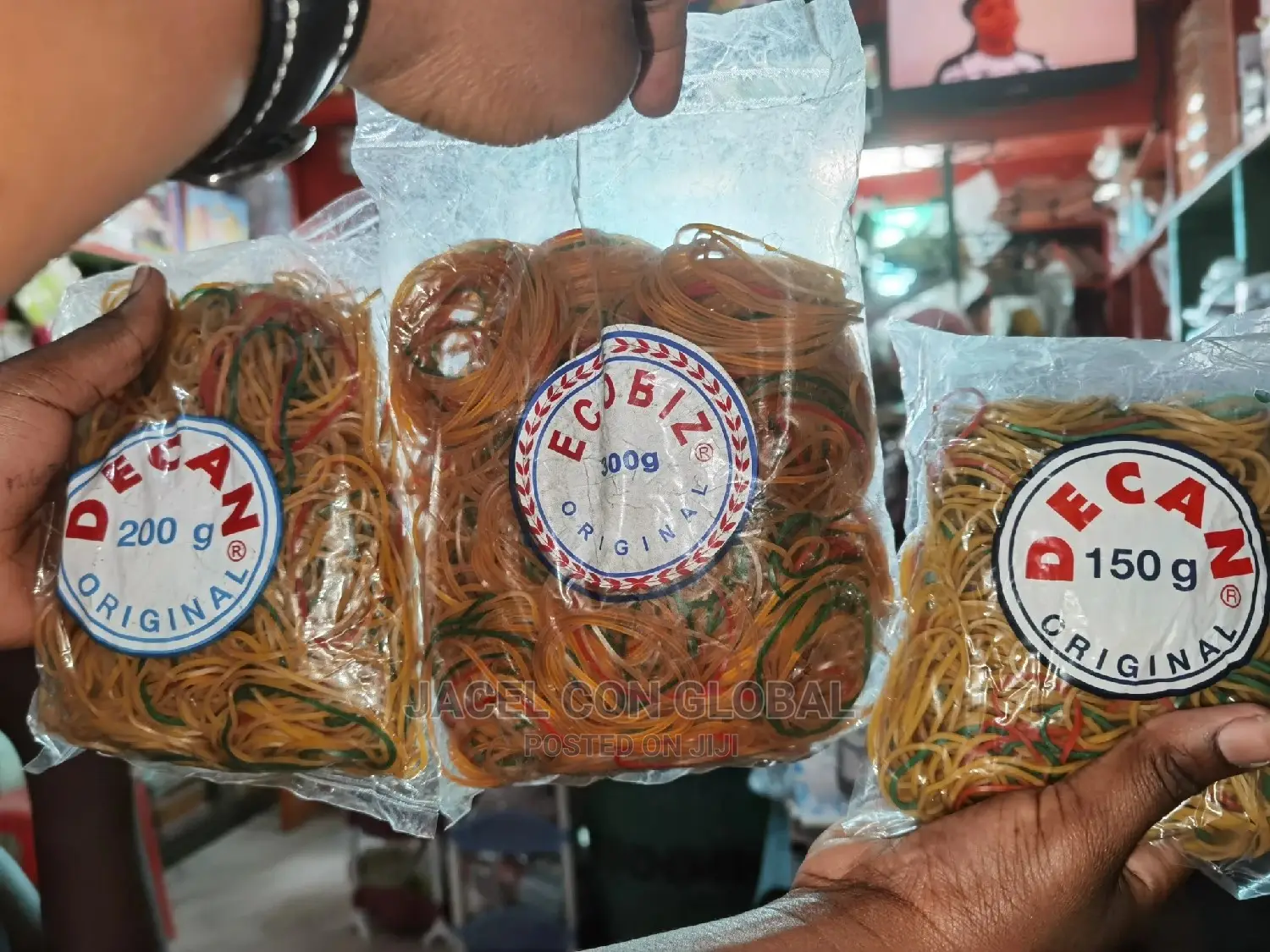 150g, 200g and 300g Rubber Band