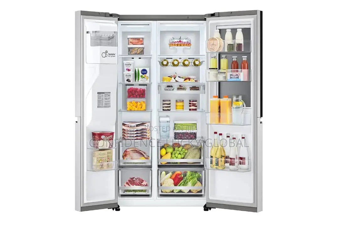 Lg Sidebyside Refrigerator With Knock Sensor