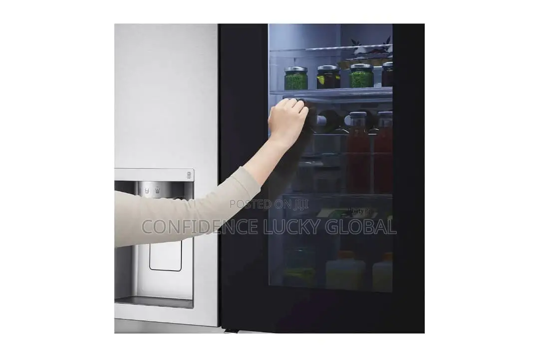Lg Sidebyside Refrigerator With Knock Sensor
