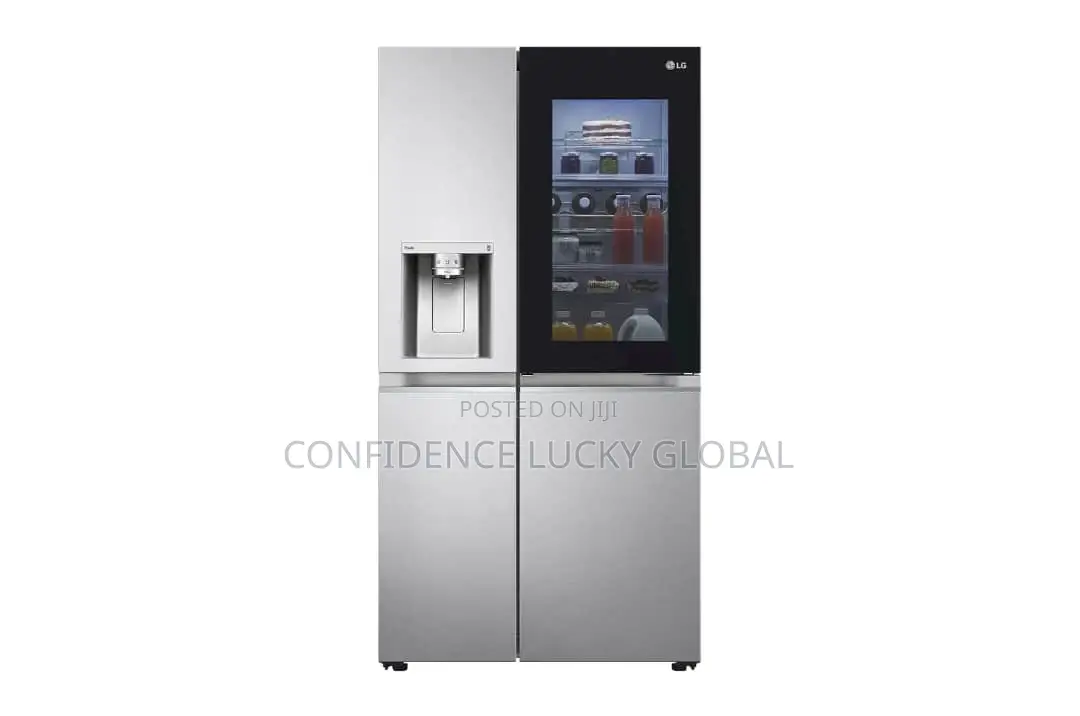 Lg Sidebyside Refrigerator With Knock Sensor
