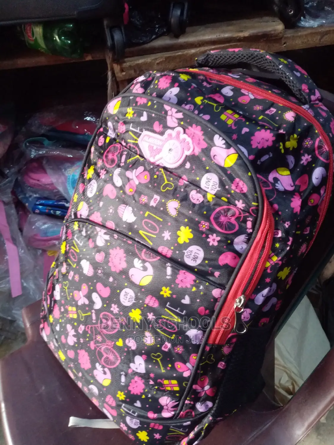 Multi Colorful School Bag and Backpack
