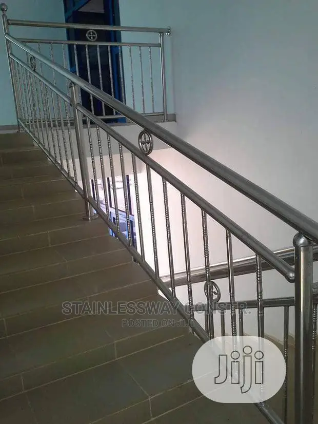 Stainless Top-Notch Railing at Durumi District Abuja