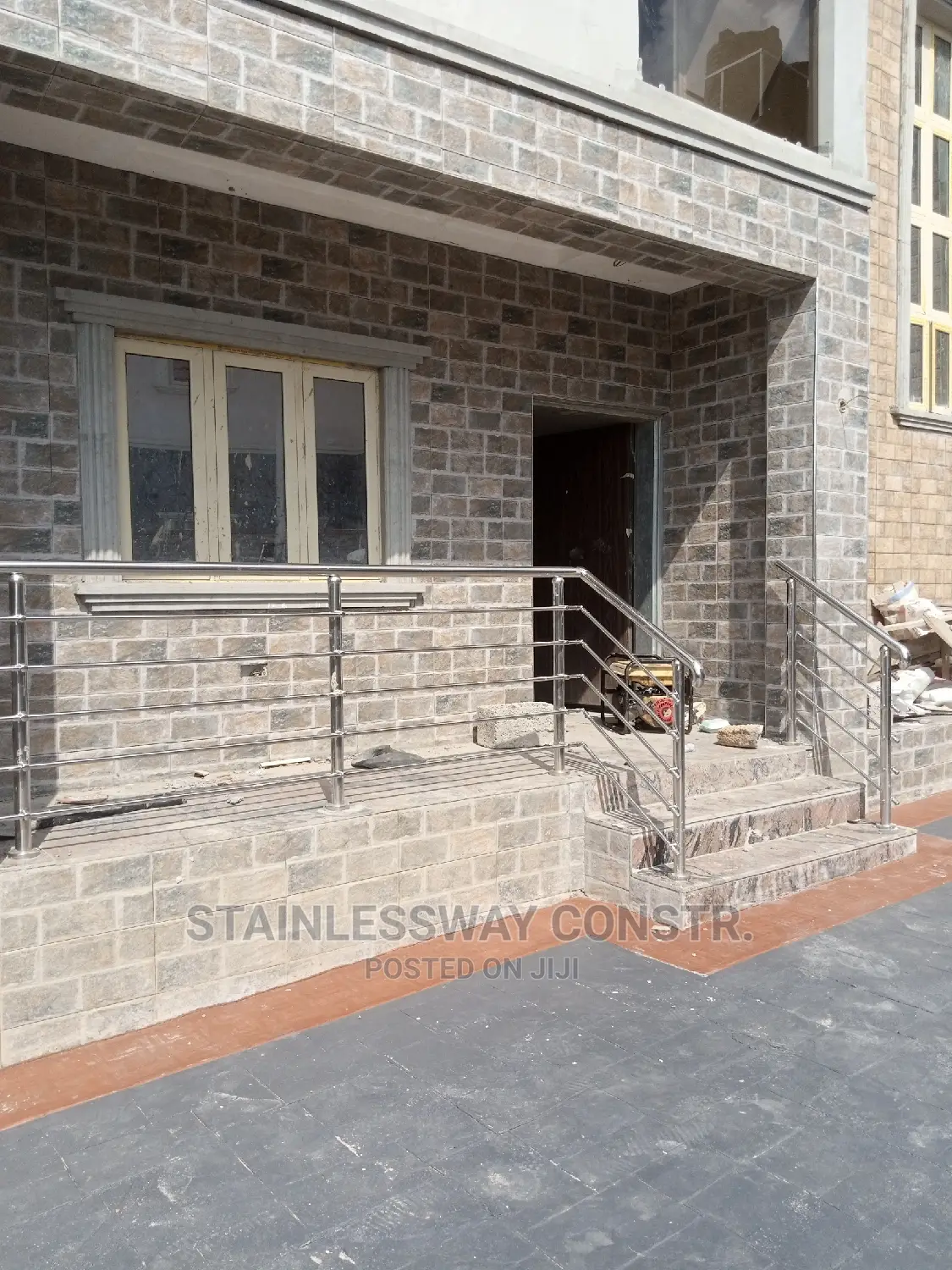 Stainless Railing Delivered at Galadimawa Abuja