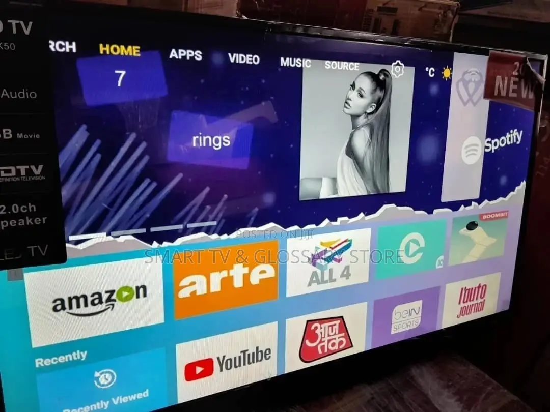 LG 43" UHD Smart Android Television With Hotspot and Wifi