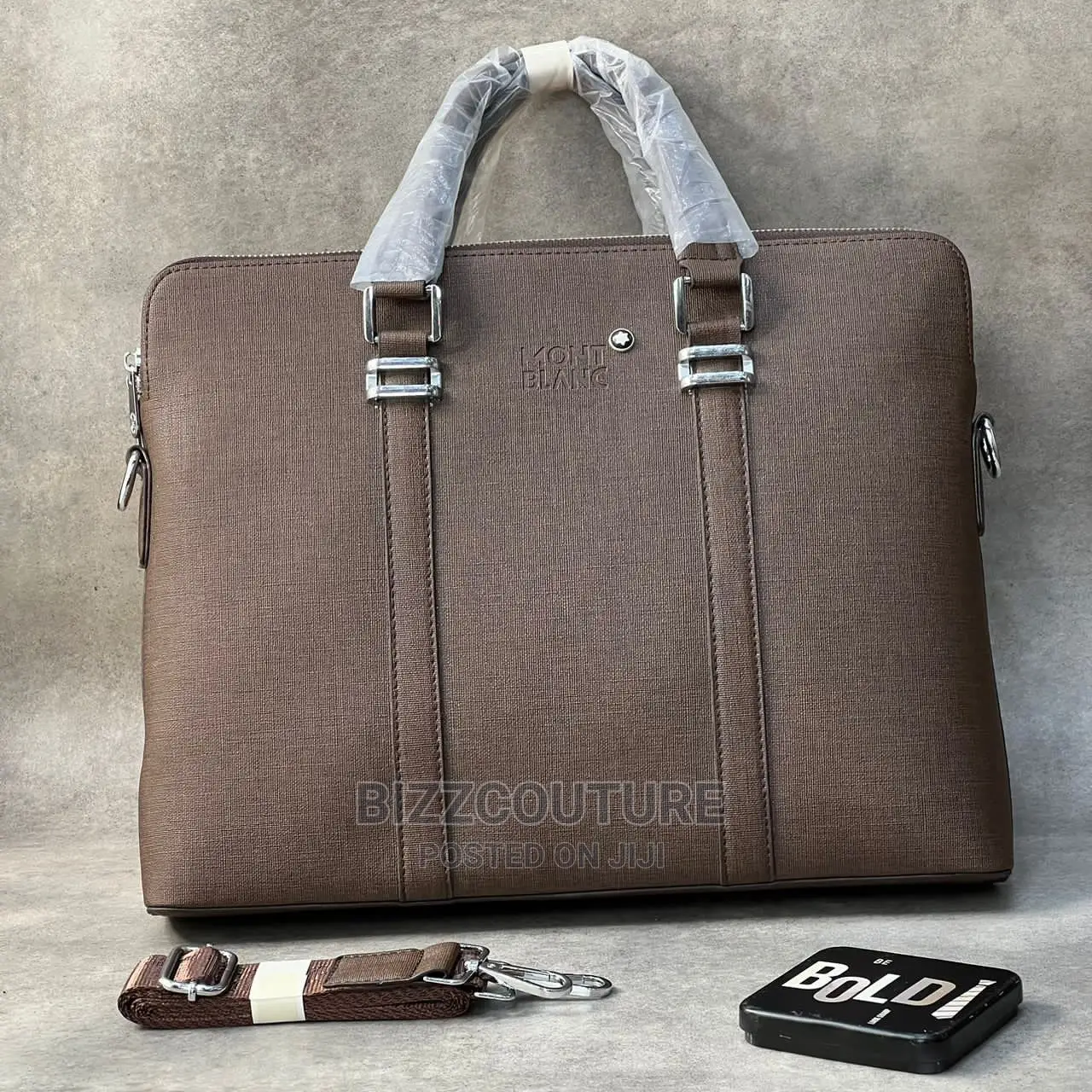 High Quality MONT BLANC Laptop Bags Available in Store