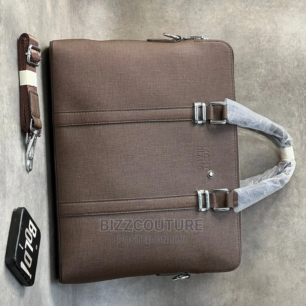 High Quality MONT BLANC Laptop Bags Available in Store