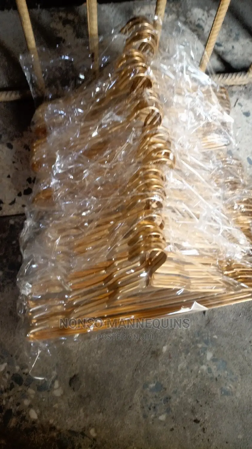 Bundles of Luxury Gold Hangers