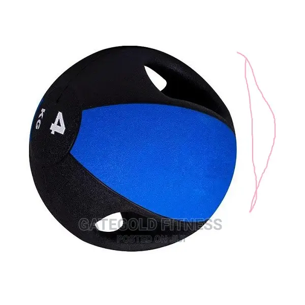 Pm160-4kg Medicine Ball With Handle [4kg]
