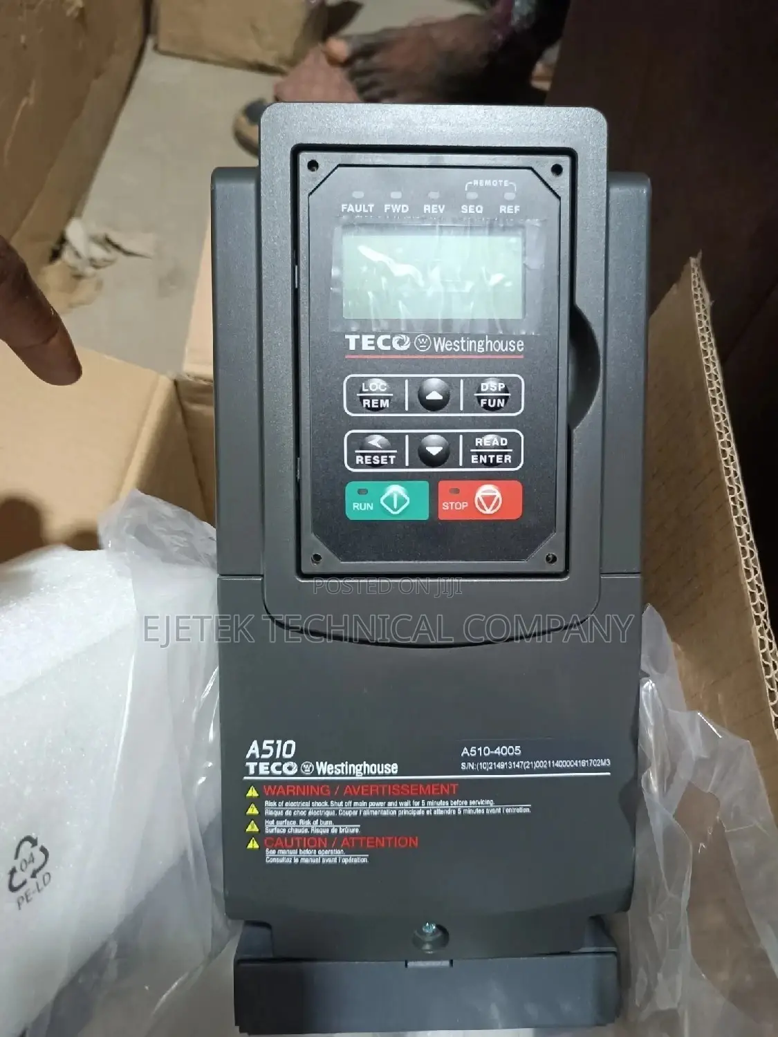 Teco Motor Drive 4kw/5hp