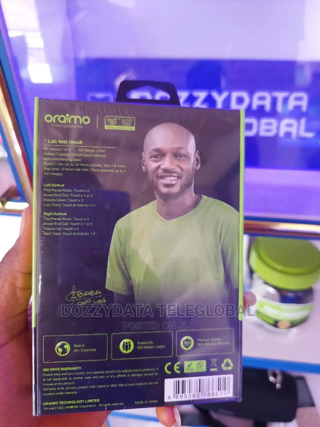 Oraimo Airbuds 2 Stereo Bass (Oeb-e02d)