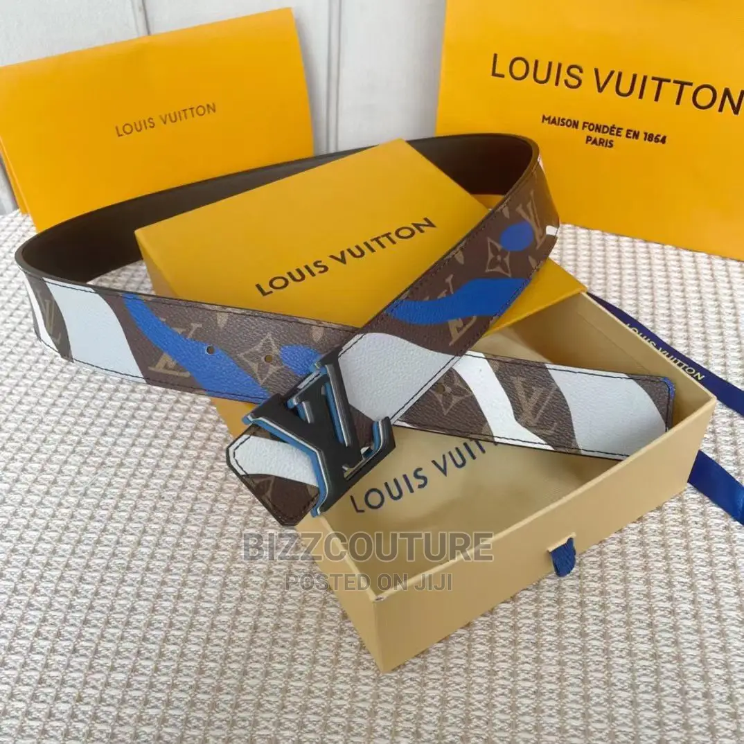 High Quality LOUIS VUITTON Leather Belt Available in Store