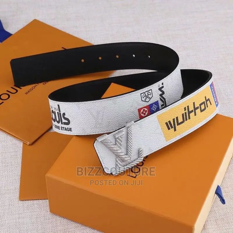 High Quality LOUIS VUITTON Leather Belt Available in Store