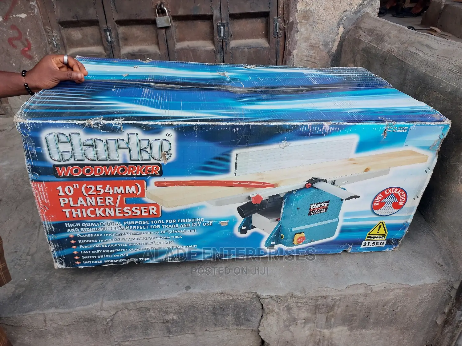 CPT1000 254mm (10") Planer Thicknesser (230V) Clarke