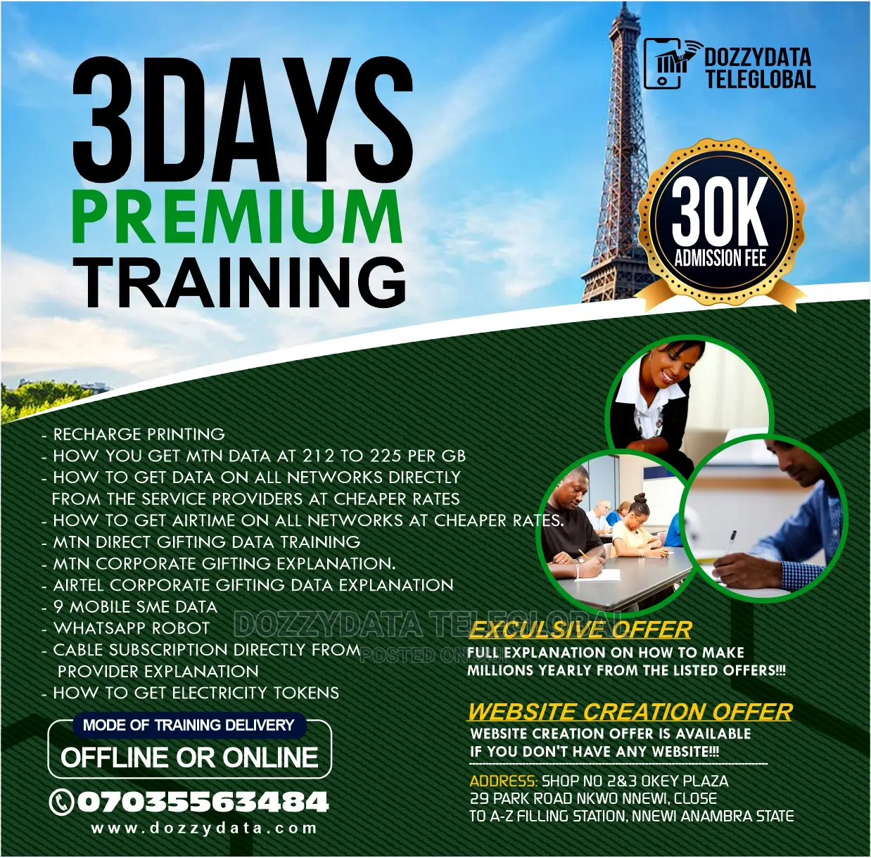 3 Days Data Premium Training