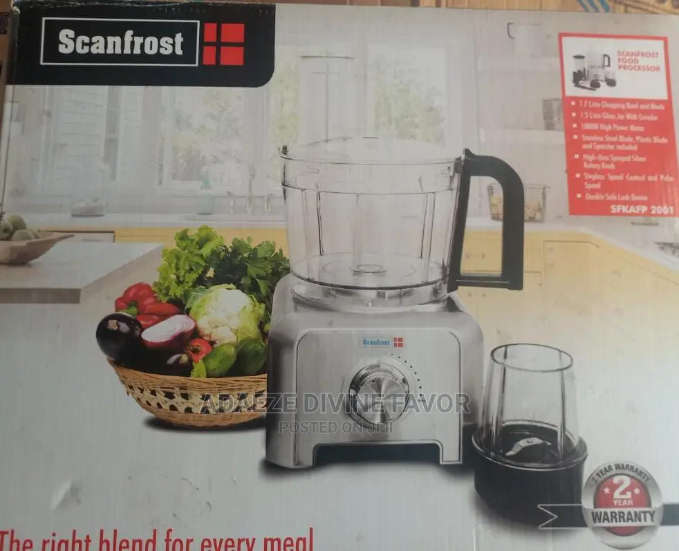 SFKAFP2001 Scanfrost Kitchen Appliance 1.5L Food Processor