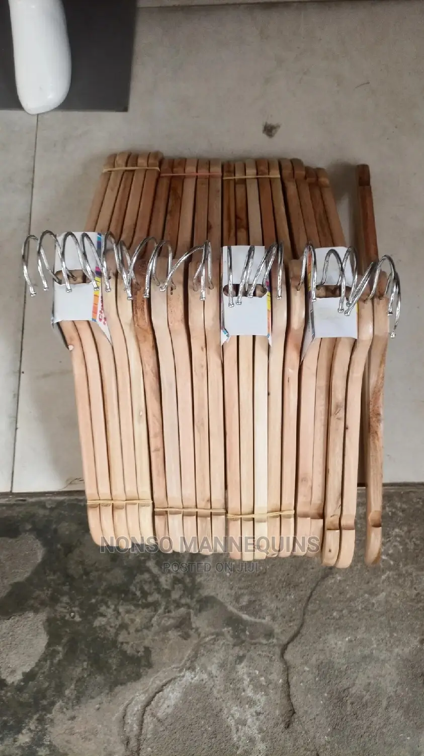 10pieces A Pack Wooden Clothes Hangers