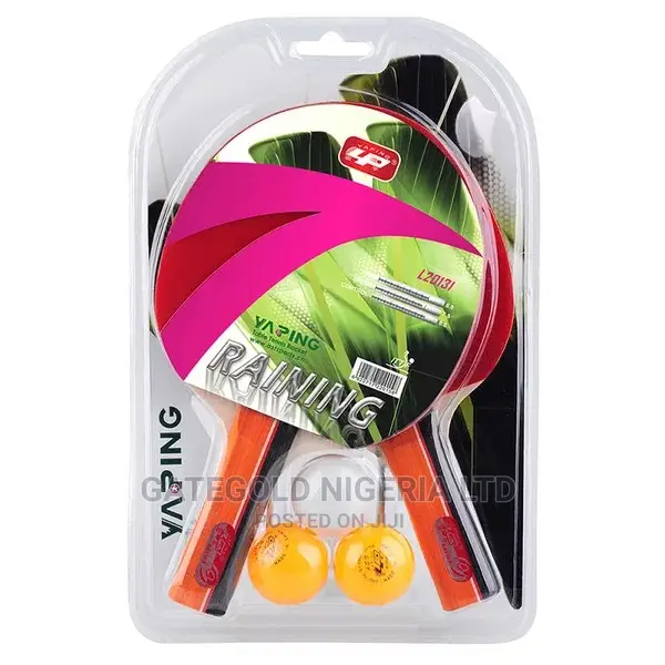 Table Tennis Racket With 3 Balls (W3002)
