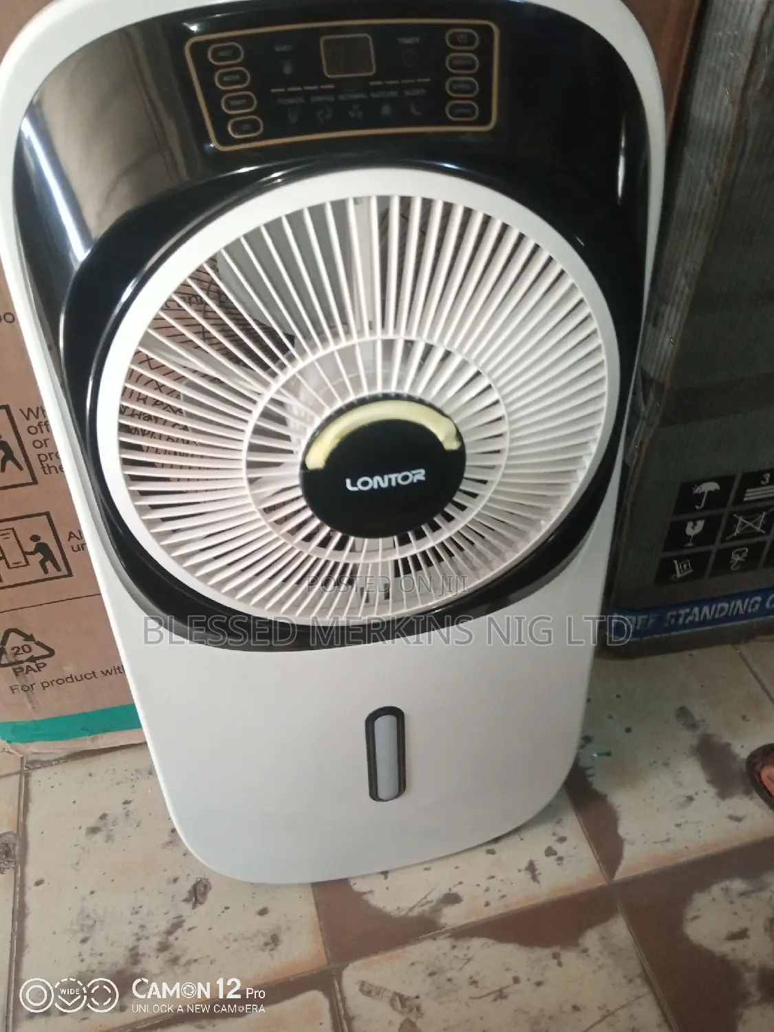 Lontor Rechargeable Water Mist Fan