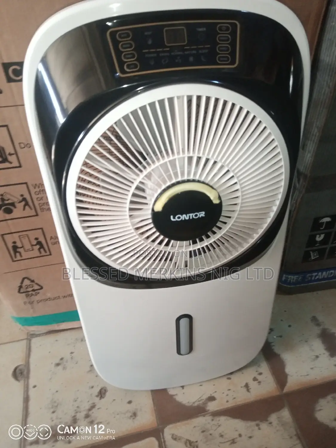 Lontor Rechargeable Water Mist Fan