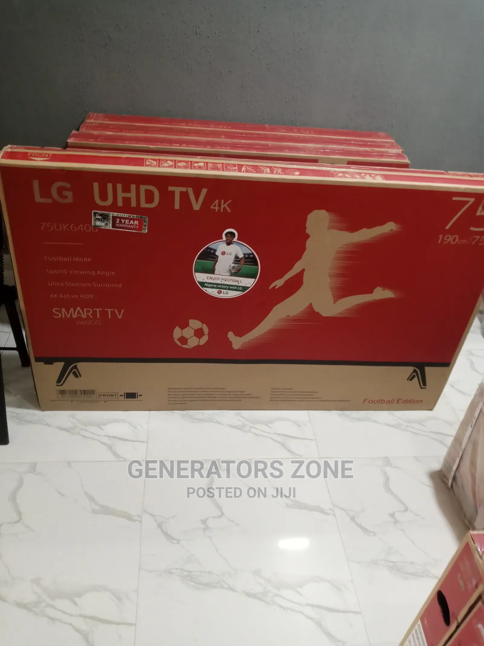 LG Smart Brand New 75''tv With Youtube and Netflix