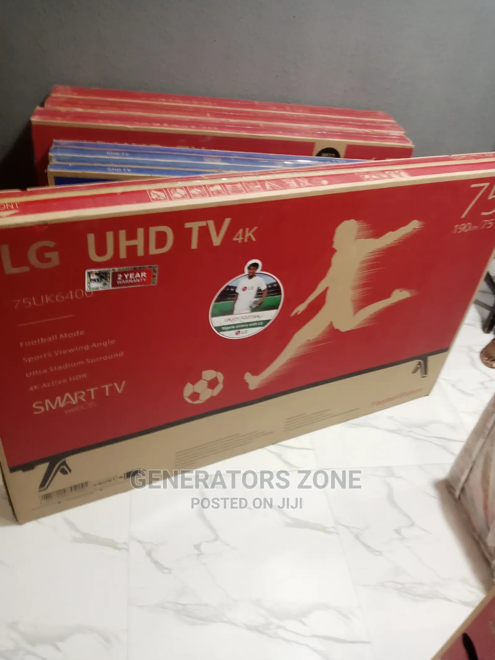 75'' Inches Lg Smart Tv With Youtube, Netflix Features