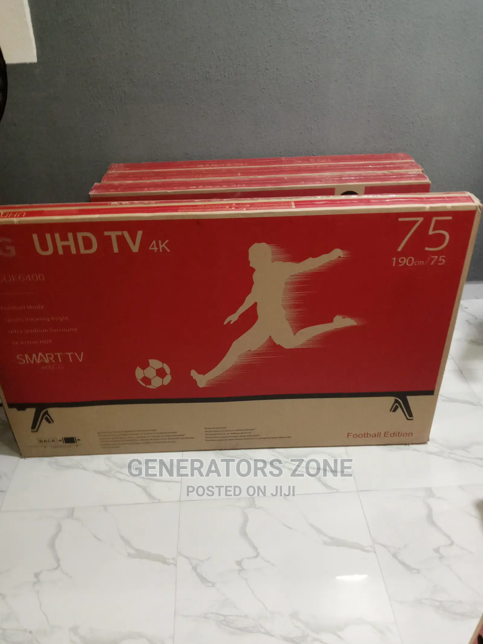 Smart 75'' TV Brand New With Youtube, Netflix Features