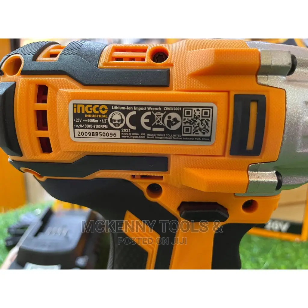 Ingco Li-Ion Impact Wrench Brushless Motor 20v