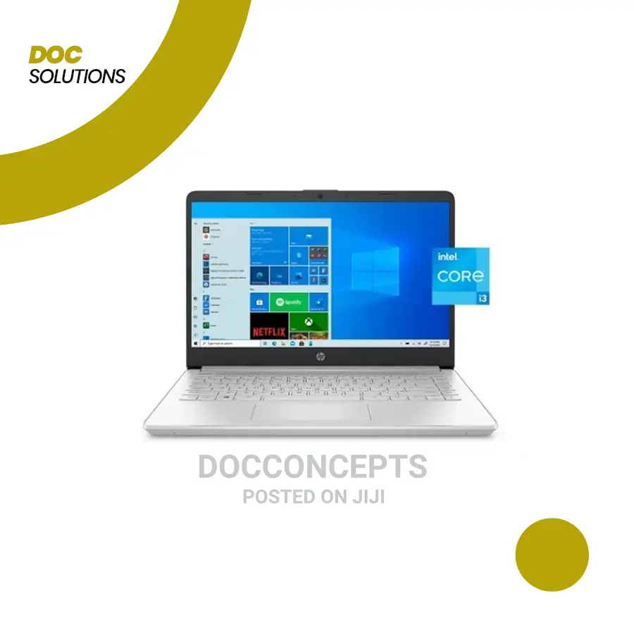 New Laptop HP 8GB Intel Core I3 SSD 256GB