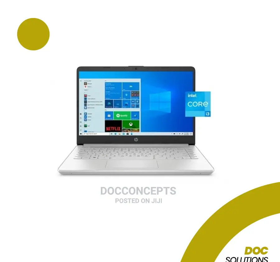 New Laptop HP 8GB Intel Core I3 SSD 256GB