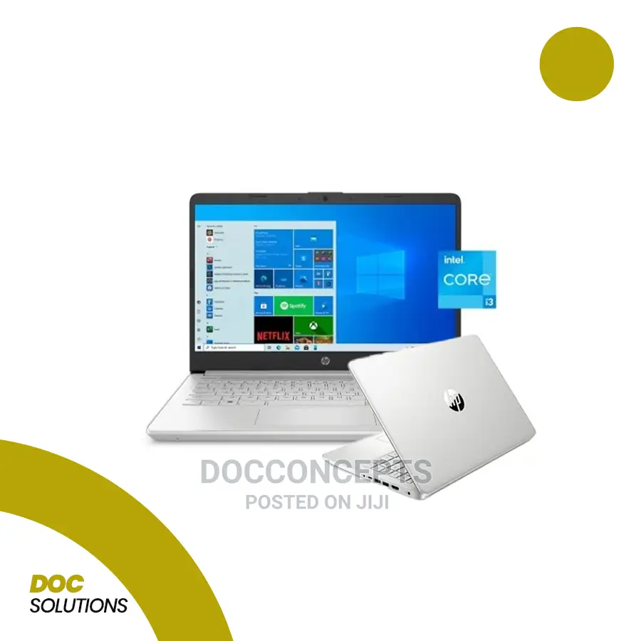 New Laptop HP 8GB Intel Core I3 SSD 512GB