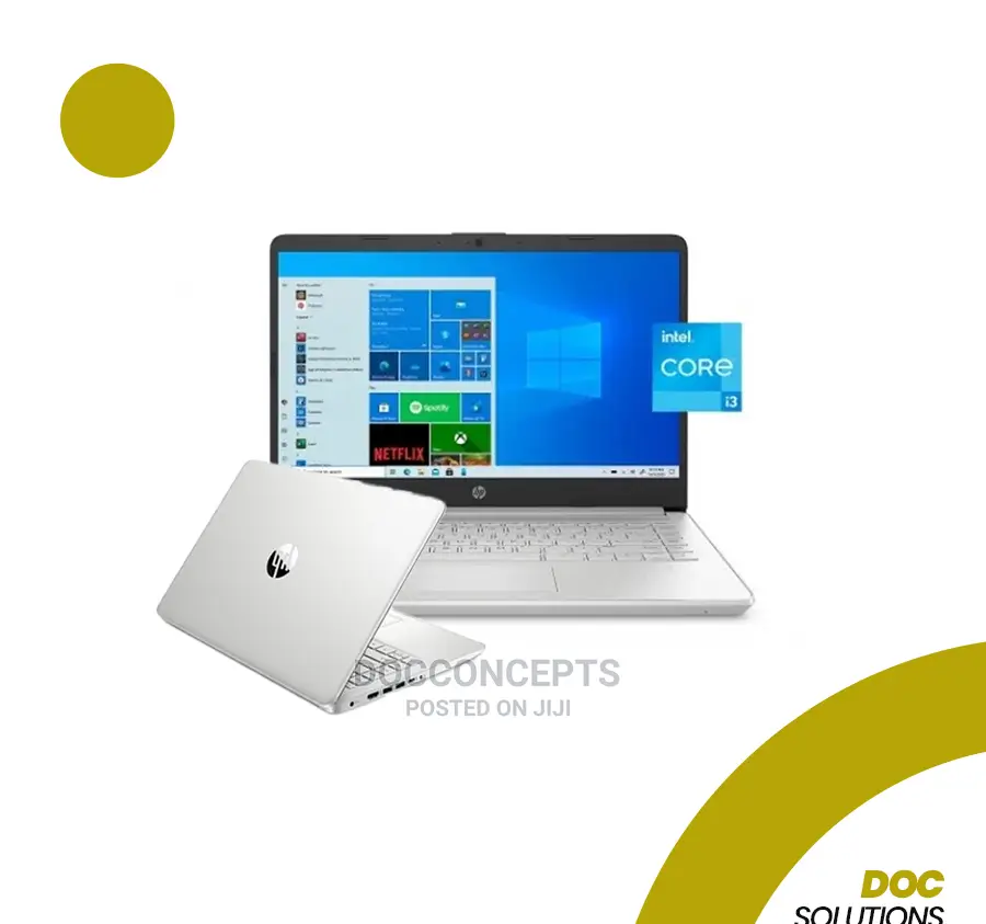 New Laptop HP 8GB Intel Core I3 SSD 512GB