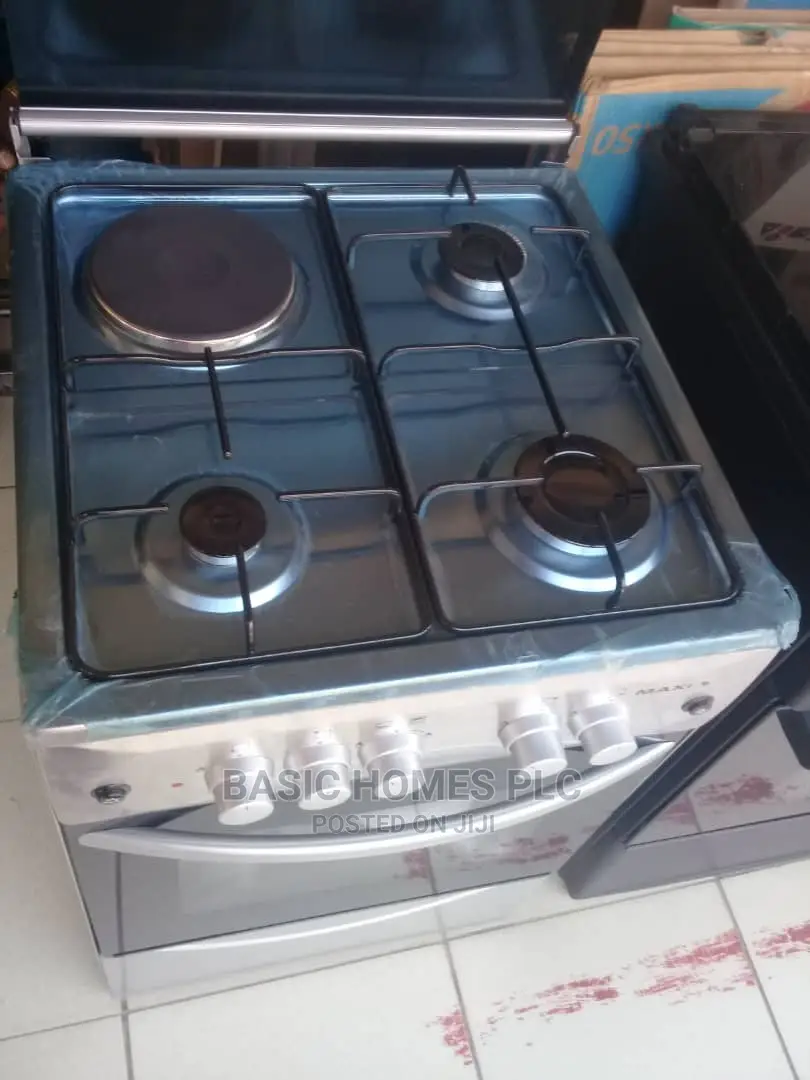 Maxi 4 Burner Gas Cooker With Oven