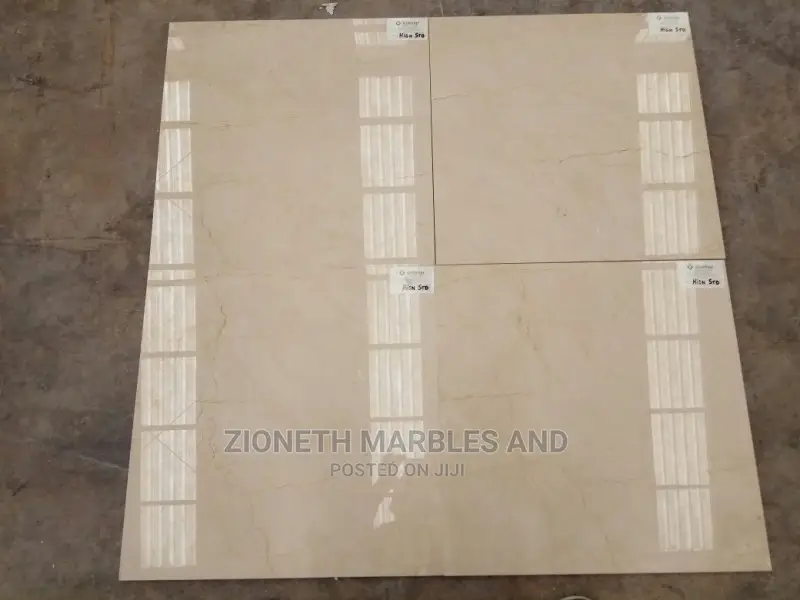 High Quality 60X60 Spanish Crema Marfil Marble Tiles 2cm