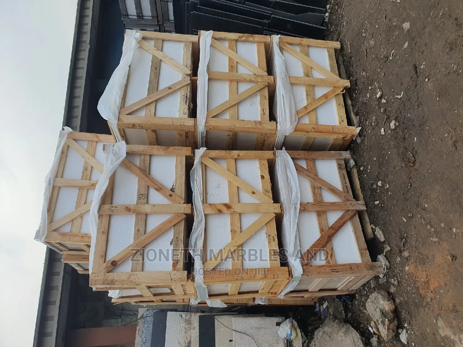 High Quality 60X60 Spanish Crema Marfil Marble Tiles 2cm