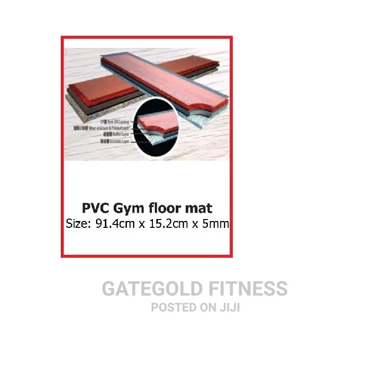 Fit-P110 PVC Gym Floor Mat